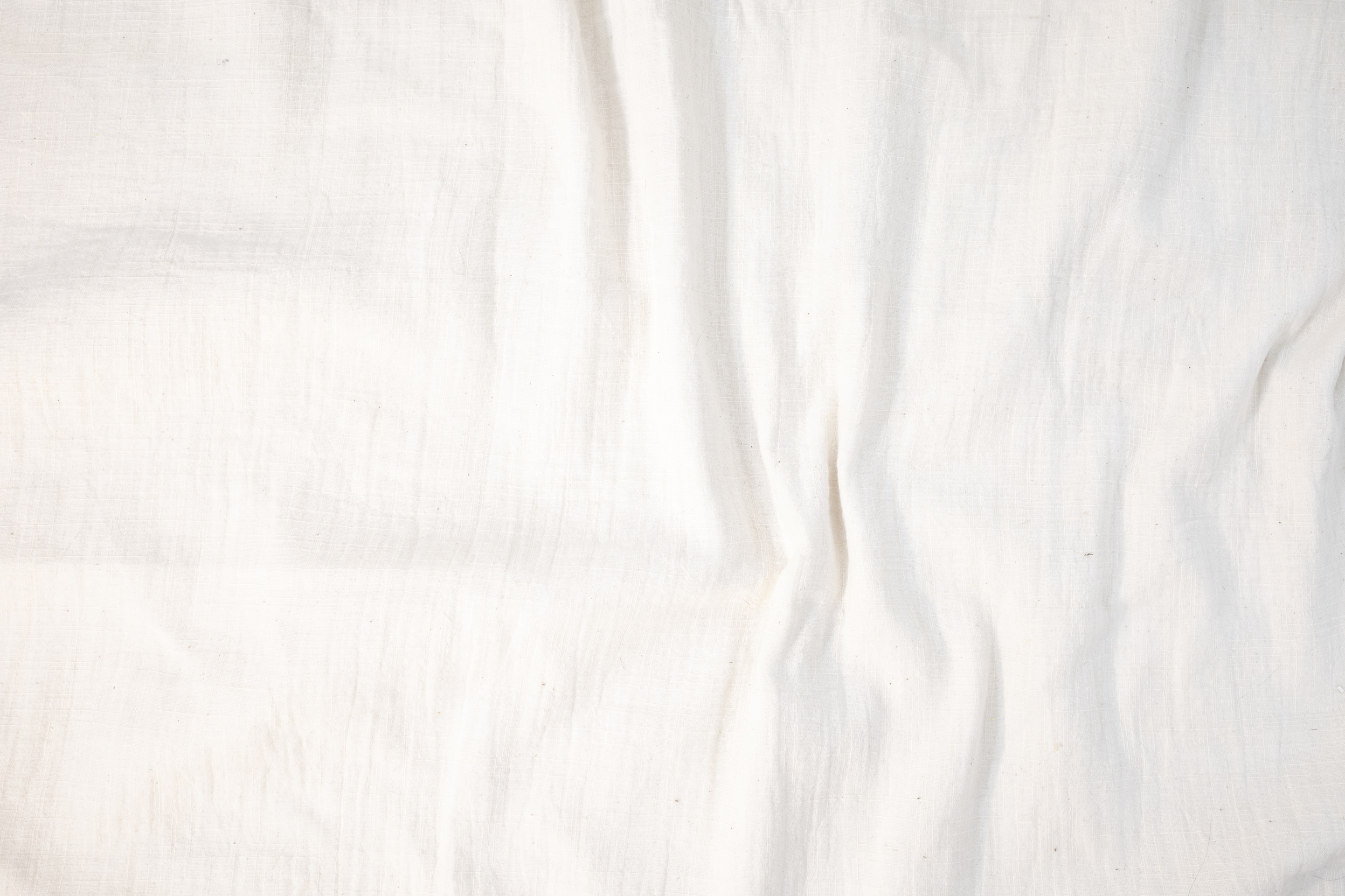 Fabric backdrop White linen canvas crumpled natural cotton fabri